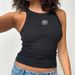2025 New Fashion Y2K Spring And Summer Pattern Embroidery Slim Fit Personality Female Thread Pullover Vest_ecoleips.com