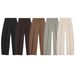 Women's Clothing Women's Balloon Pleated Casual Pants Style Spring High-Waisted A-Line Ruffle Elegant Spring_ecoleips.com