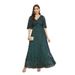 Cross-border Middle Eastern Plus-size Muslim Robes, Light Luxury Evening Dresses, Abaya Women's Dresses Wholesale_ecoleips.com