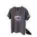 European Style Large Pure Cotton Short Sleeve T-Shirt For Women 2024 Summer New Plus Size Women's Clothing Belly_ecoleips.com