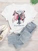 European And American Cross-border Foreign Trade Wholesale Clothing: Colorful High-heeled Shoes, Round-neck Plus-size_ecoleips.com