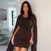 Women's Sexy Cowl Neck Paneled Sleeveless Bodycon Midi Dress – Slim Fit Club Party Gown 2026_ecoleips.com
