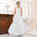 Women’s Clothing New Sling Big Swing Solid Color Long Skirt Long Tail Dress Wedding Dress_ecoleips.com