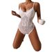 European And American Cross-Border Hot-Selling Sexy Lace Solid Color High-End Underwire Fishbone Push-Up Slimming Body_ecoleips.com