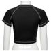 New 2024 Women's Fashion Print T-Shirt Cartoon Design Unique Funny Short Sleeve Top for Casual Wear_ecoleips.com