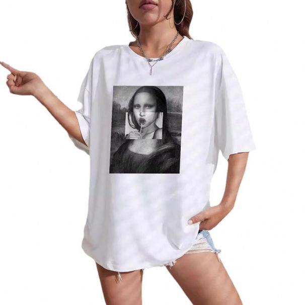 2025 Summer New Men's And Women's Short Sleeve T-Shirts Trendy Brand Casual Fashion Couples Outfits_ecoleips.com