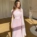 Women's Clothing Women's Long Sleeved Maxi Dress Silky Soft Slim Fit For Spring Long Sleeve For Formal & Casual For Women_ecoleips.com