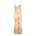 AD175 European And American Style Ins Fashion Digital Print Sexy Backless V-neck Bodycon Dress_ecoleips.com