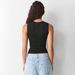 2026 Spring New Solid Color Hollow Out Sleeveless Vest Eurean And American Women's Fashion Sexy Inner Layer Slim Fit_ecoleips.com