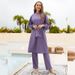 Women's Clothing Arab Full Coverage Diving Surfing Conservative Swimsuit Three Piece Suit Sunscreen Long Sleeved Split Swimsuit_ecoleips.com