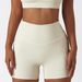 Women's Clothing Quick Drying Nude Sports Shorts High Waist Tight Yoga Pants Pocket Breathable Running Fitness Shorts_ecoleips.com