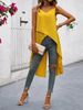 Elegant Women's Off-Shoulder Summer Top Unique Hem Crossover Design Fashionable Clothing plus Size Available_ecoleips.com