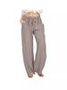 Aria Basics Cross-border Women's Clothing 2024 New Style European And American Plus-size Loose Striped Cotton-linen Casual_ecoleips.com