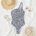 Women's Clothing New Swimsuit One Piece Solid Color Stitching Swimsuit Sexy Hollow Swimsuit Female_ecoleips.com