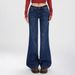 American-style Versatile Low-waist Flared Pants, 2025 Autumn Wo's New Fleece-lined Slim-fit Micro-flared Jeans For_ecoleips.com