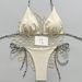 Women's Clothing Bikini Strappy Backless High End Swimsuit Sexy Two Piece Set For Vacation For Formal & Casual For Women_ecoleips.com