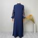 Women's Clothing Modest Abaya Dress Exquisite Muslim Embroidered Kaftan Dress – Elegant Jalabiya Robe With Traditional Embroidery_ecoleips.com