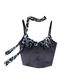 Purely Sexy Leopard Print Patchwork Slim-Fit Camisole For Women, Summer European And American Hot Girl Ribbon Tank Top,_ecoleips.com