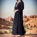 Women's Clothing Hand Sewn Diamond Robe New Muslim Long Skirt Elegant Long Sleeve Dress Evening Dress_ecoleips.com