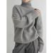 girl New Long Sleeve Sweater Korean Style Inner Wear Autumn Top Women's Knitted Shirt_ecoleips.com
