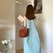 2025 New Sleeveless Halter Neck French For Women, Summer Design With A Unique And Elegant Feel, Long Dress_ecoleips.com