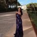 Women’s Clothing Sexy Burning Flower Sling Oblique Shoulder Flower Long Dress Dress_ecoleips.com