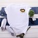 Cross-border Supply Spring/summer Colorful Lip Print Short-sleeve T-shirt For Women In European And American Style_ecoleips.com