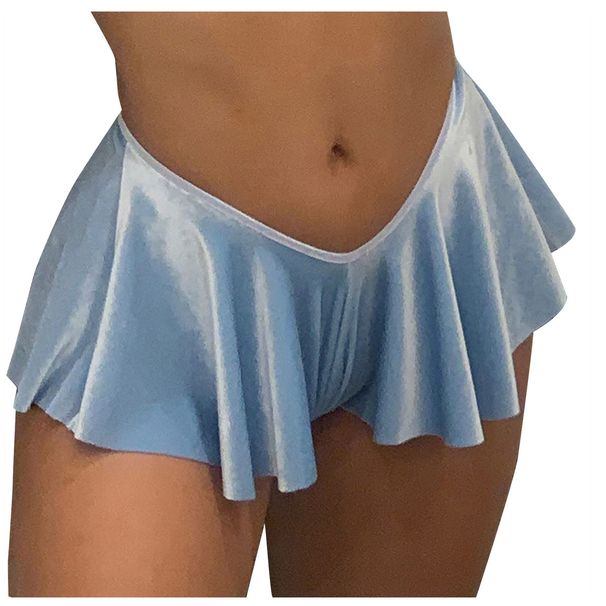 Verve New Ultra Short Skirt Solid Color Women's Clothing Shoppe_ecoleips.com