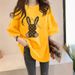 Women's Clothing New Spring And Summer Goods Large Version Loose Mid Length Top Trendy_ecoleips.com