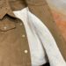 Women’S Short Suede Jacket – Premium Velvet-Touch Coat (Cropped, Button Closure, S-2xl, Khaki/Brown, Fleece-Lined Option)_ecoleips.com