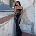 Women's Angel Wings Slimming Diamond Tube Dress One Shoulder Long Summer New Clothing_ecoleips.com