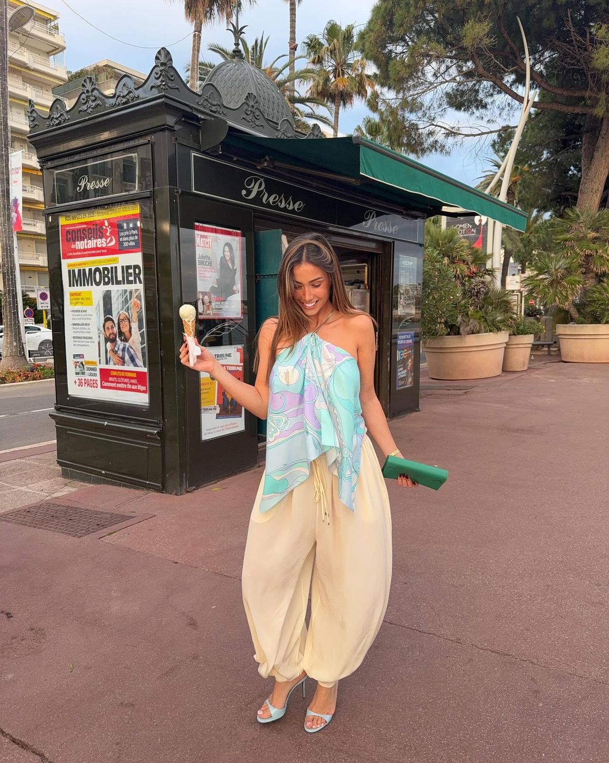 Women's New Summer Halter Long Dress Floral Print Vacation Style Beach Holiday Casual Long Halter Dress_ecoleips.com