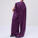 Aria Basics And American Style Women's Clothing, European Fashion Trend, 25th Autumn New Satin Casual Pants, Loose Wide-leg_ecoleips.com