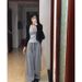 Women's Casual Sports T-Shirt Ribbed Vest Top Loose Breathable Base Layer Comfortable Spring Summer Autumn Wear_ecoleips.com