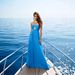 Women's Solid Color Strapless Pleated Sleeveless Halter Neck Mini Dress_ecoleips.com