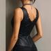 Aria Basics Aria Basics New European American Style Sexy Hot Girl PU Leather Spliced Lace Camisole With Slim Fit Fishbone Design, High-end And_ecoleips.com