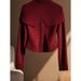 Women’s Clothing Ankola red outfit soft and glutinous retro vintage red high collar two piece long sleeved knitted sweater coat autumn_ecoleips.com