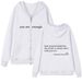 Women's Clothing Hoodie, Teenage Girls' Autumn Jacket, Men's And Women's Sportswear, Casual Drawstring Clothes, Zipper Clothing_ecoleips.com