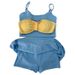 Women's 3-Piece Swimsuit Push-Up Effect Sweet Chic Separate Bikini for Beach Pool Vacations_ecoleips.com