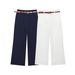 Tailored Wide-Leg Trousers With Detachable Belt – Classic Straight Cut & Cuffed Hem_ecoleips.com
