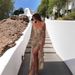 Summer Sexy Floral Print Slip Dress for Women High Waist Slimming Slit Dress Y2K Vacation Beach New 2025_ecoleips.com