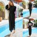 Conservative Hot Spring Swimsuit Sunscreen Full Surround Color Matching Split Beach Diving Surfing Three Piece Swimsuit_ecoleips.com