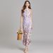 Women's Clothing Three Dimensional Flower Mesh Embroidery Waist And Hip Dress French Fishtail Long Skirt For Women_ecoleips.com