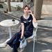 European Tencel Denim Matching For Women 2025 Spring Summer New Style Elegant Slimming Casual Wide-Leg Pants Two-Piece_ecoleips.com