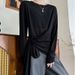 Green Sunscreen Hoodie Women's Summer 2025 New Loose Design Binding Long Sleeve T-shirt Knitted Outerwear Top_ecoleips.com