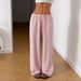 Women's Clothing Casual Pants Trousers Wide Leg Pants_ecoleips.com