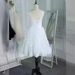 Women's Clothing Summer Medium Length Wedding Dress New Double Shoulder Short Fashion Puffy Skirt Wedding Dress_ecoleips.com