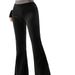 Voya 2026 Women's Simple Korean Velvet Casual Pants Spring/Summer High-Waisted Slim Elastic Waist High-waisted Slim-fit Elastic Waist Wide-leg Pants
_ecoleips.com