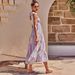 2026 New Women's Clothing Spring/Summer European And American Casual Plaid Tie-Neck Strapless Flared Dress_ecoleips.com