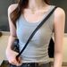 Summer New High-End Pure Cotton Vest For Women, Camisole Inner Wear, Base Shirt, Can Be Worn Outside, Stylish Spring And_ecoleips.com